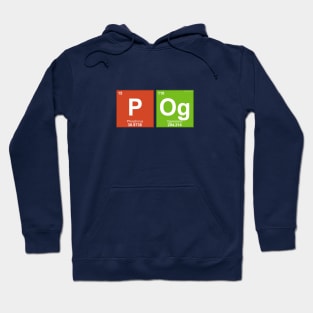 POG - Gamer Emote Meme - Periodic Table Design Hoodie